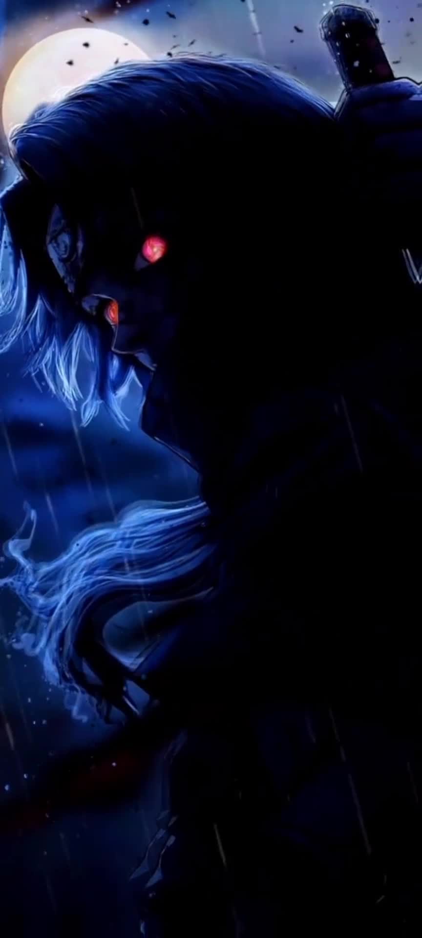 Android  iOS iPhone  Itachi dark naruto anime live wallpaper 