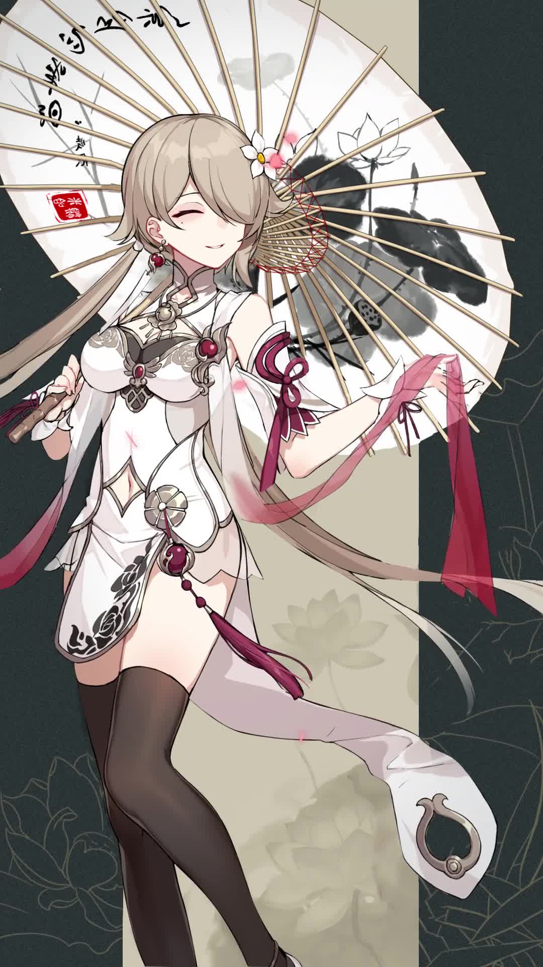 Rita Anime Girl Live Phone Wallpaper