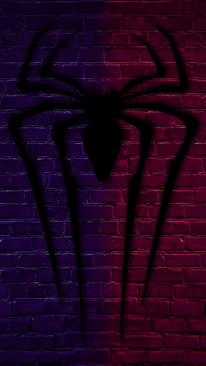 Live Phone Spiderman Miles Morales Upside Down Wallpaper To iPhone And Android