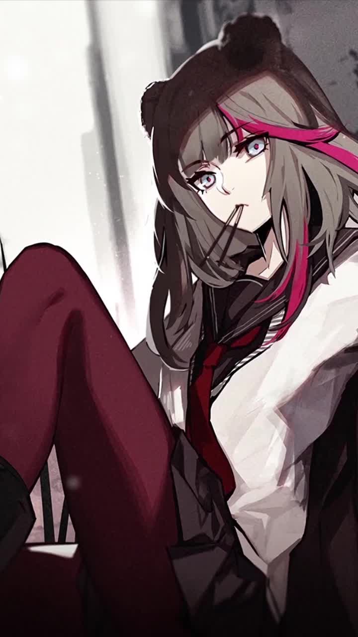 Anime zima arknights iphone wallpaper hd