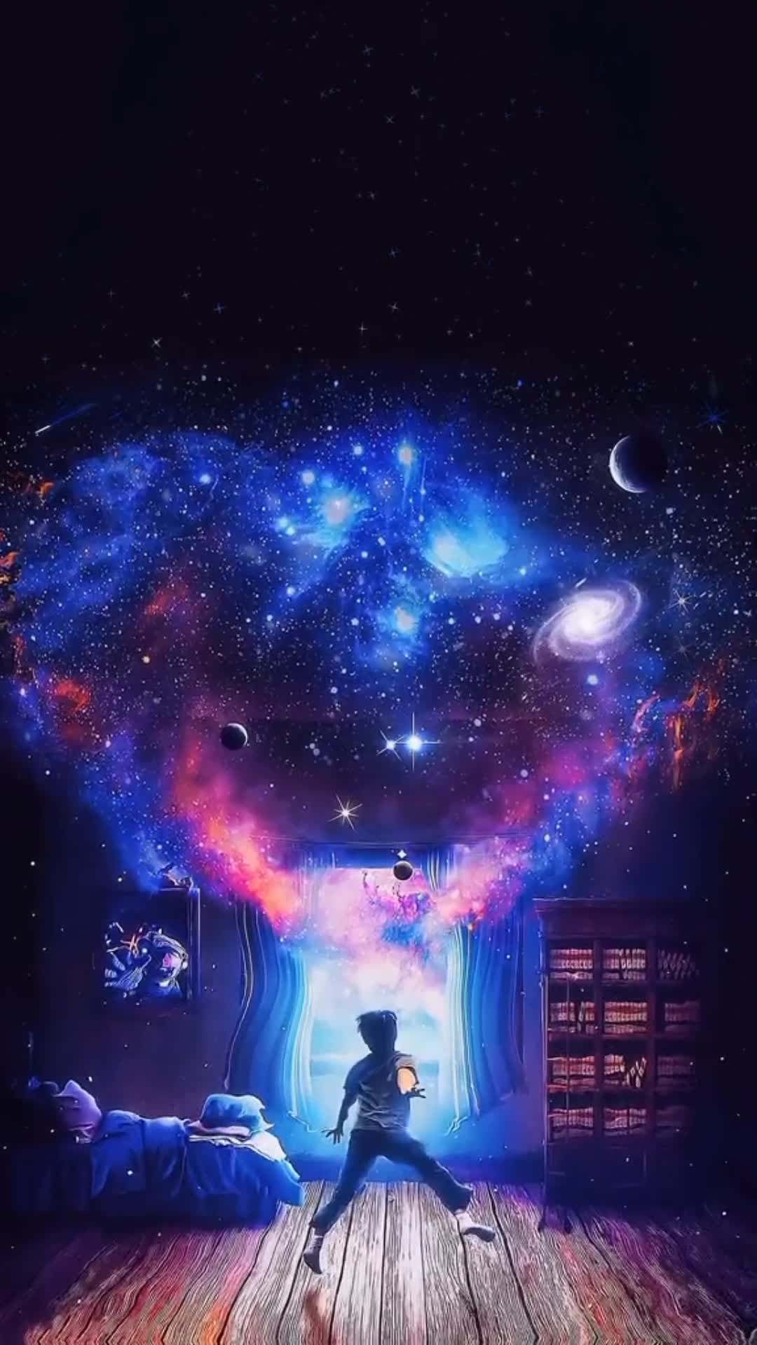 Android  iOS iPhone  Anime Universe live wallpaper