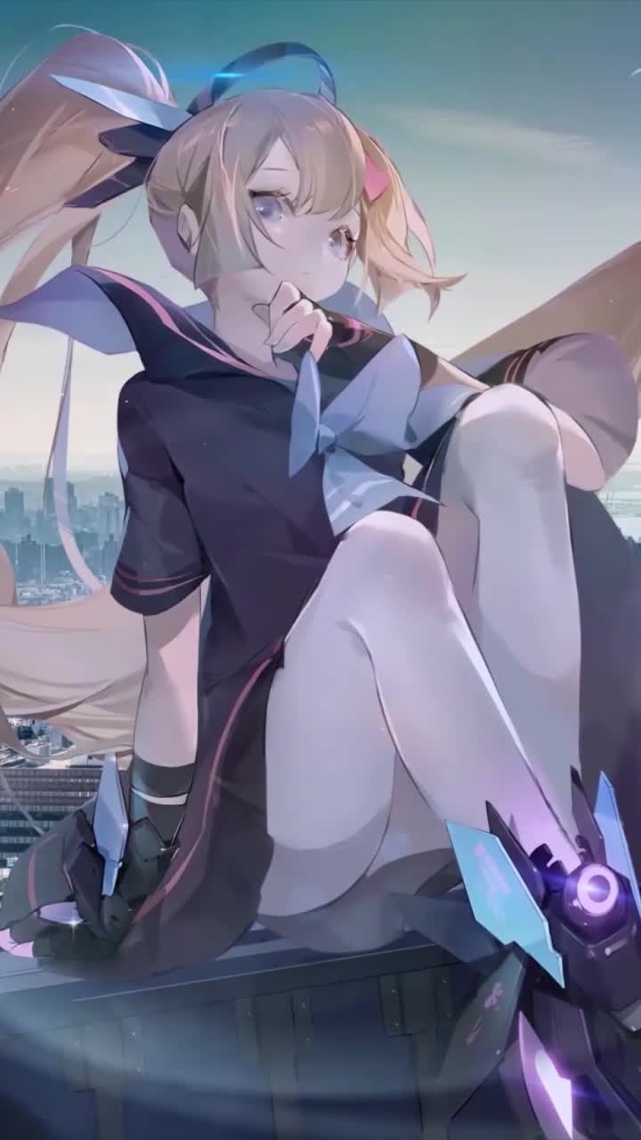 iPhone and Android Nanami S Pulse Tide Heart View Punishing Gray Raven Live Phone Wallpaper