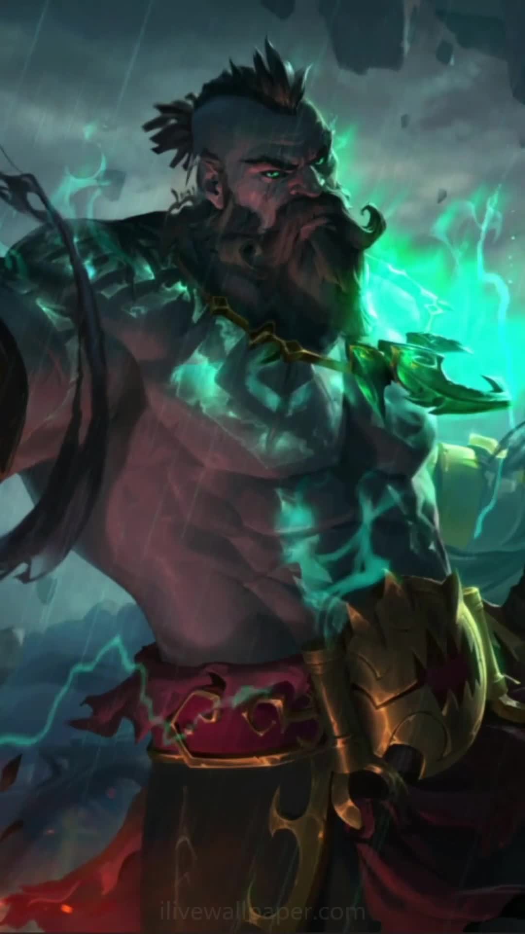 iPhone  Android Gangplank The Betrayer Live Wallpaper for Phone