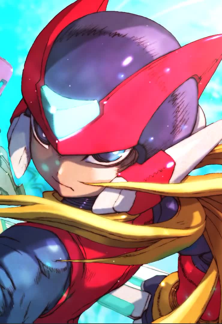 iPhone  Android Rockman Zero 4 Live Phone Wallpaper