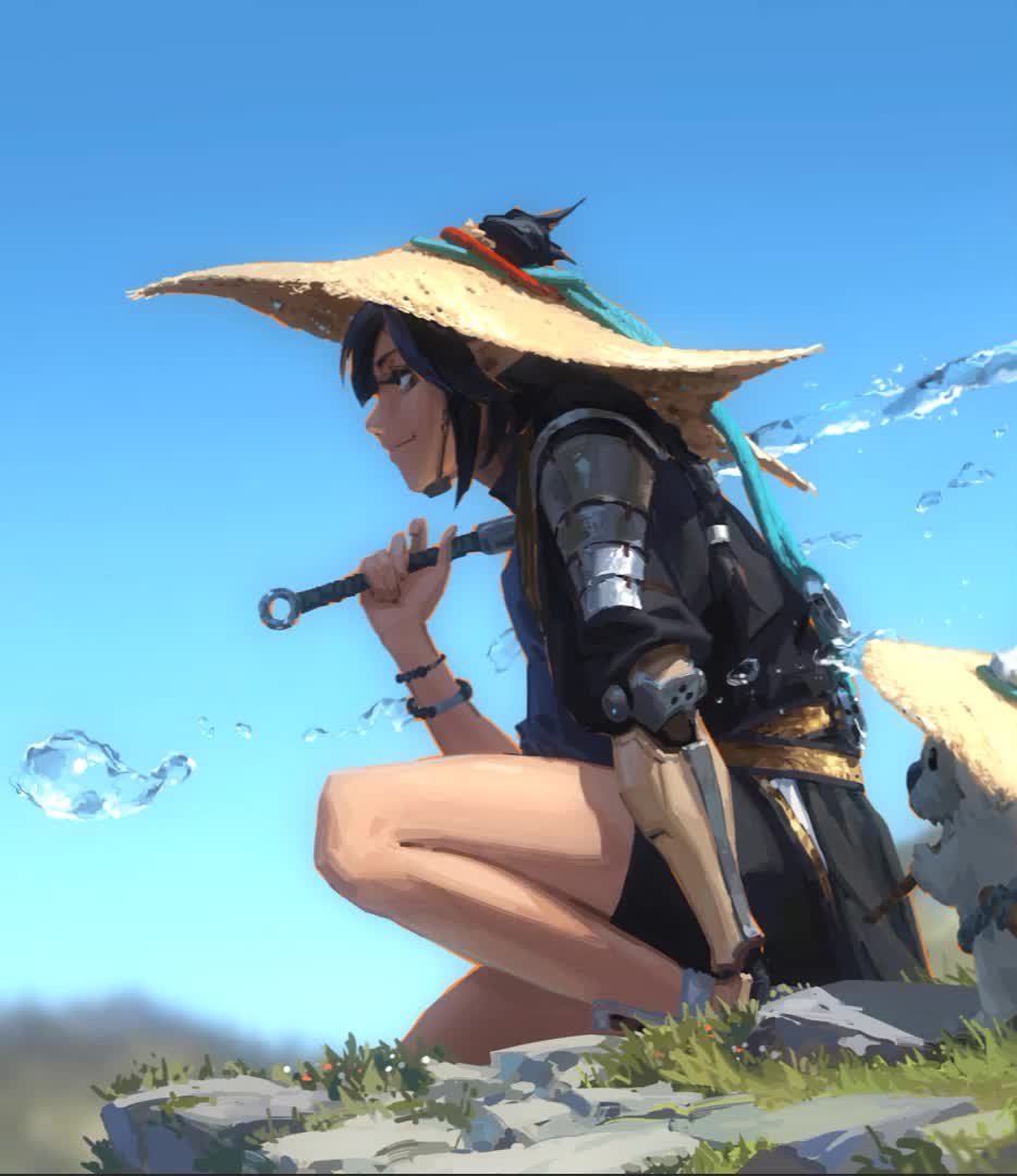 Android  iPhone Water SwordsmanLive Wallpaper For Phone