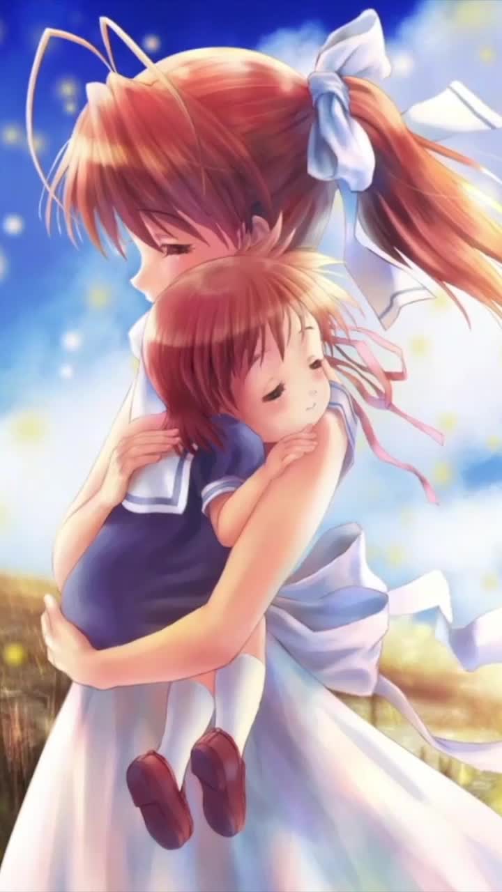 Live Phone Clannad Nagisa And Ushio Wallpaper To iPhone And Android