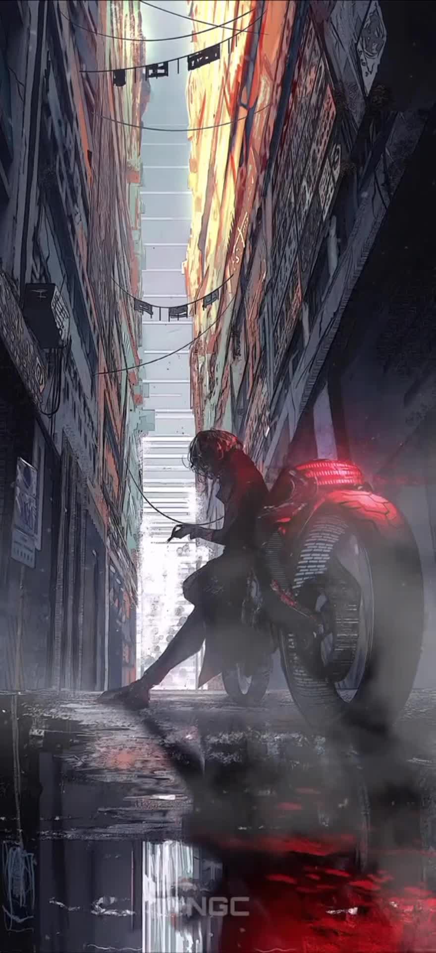 Android  iOS Anime Moto live wallpaper 66