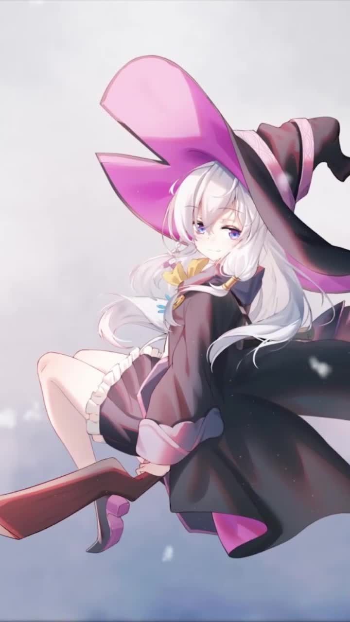 iPhone and Android Elaina Flying Majo No Tabitabi Live Phone Wallpaper