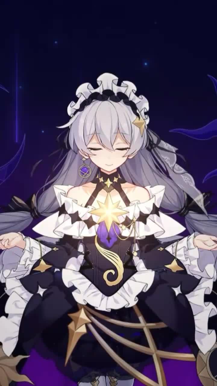 Genshin Impact Anime Cute Star Girl Live Phone Wallpaper