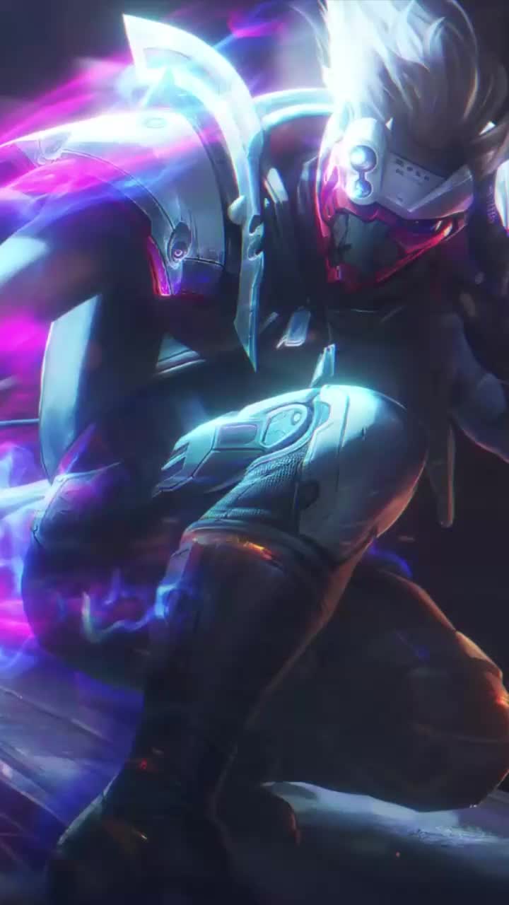 iPhone and Android Psyops Master Yi League Of Legends Live Phone Wallpaper