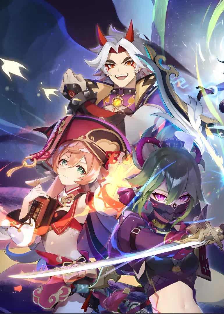 Android  iPhone Yanfey Itto Shinubu Anime Live Wallpaper for Phone