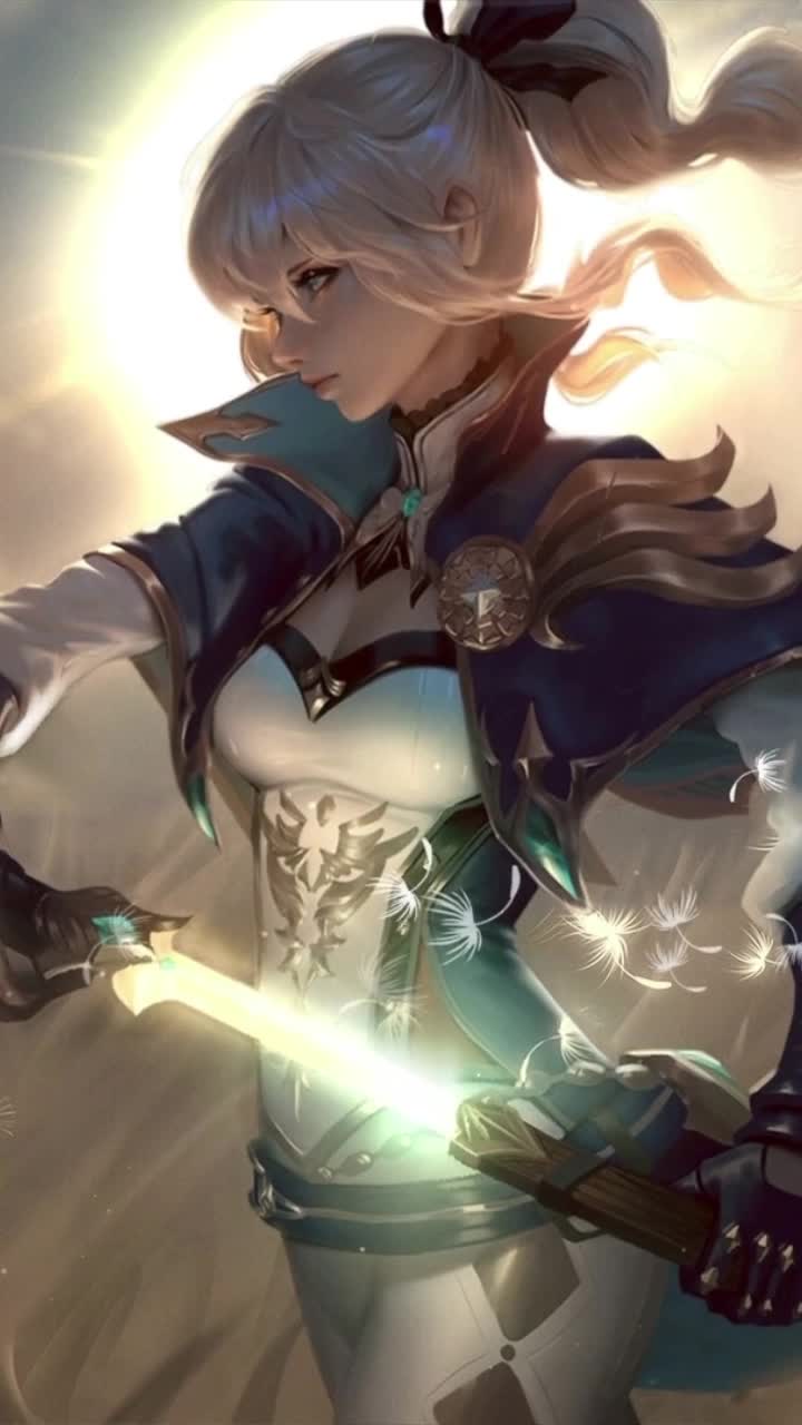 Game Jean Genshin Impact Phone Wallpaper Anime Iphone And Android