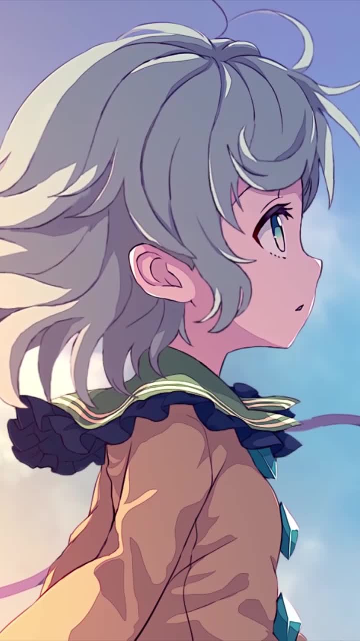 iPhone and Android Koishi Komeiji Touhou Live Phone Wallpaper