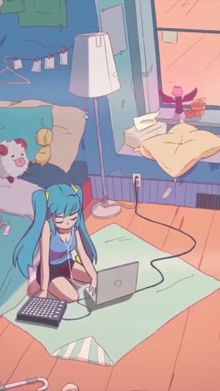 Live Phone Sona Vs Bard Remix Room Girl Anime Wallpaper For iPhone And Android