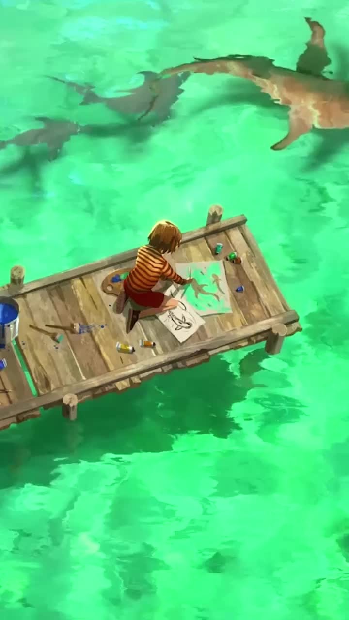 iPhone and Android Painting The Sharks Live Phone Wallpaper