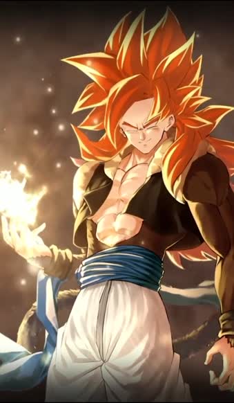 Android  iOS iphone Mobile Gogeta Ss4 Dragon Ball Fighterz Free Live Wallpaper