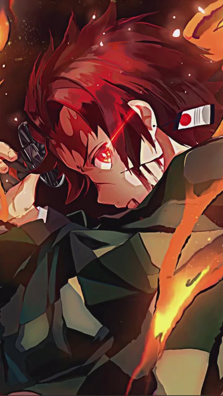 Live Phone Tanjiro Dance Of The Fire God Wallpaper To iPhone And Android