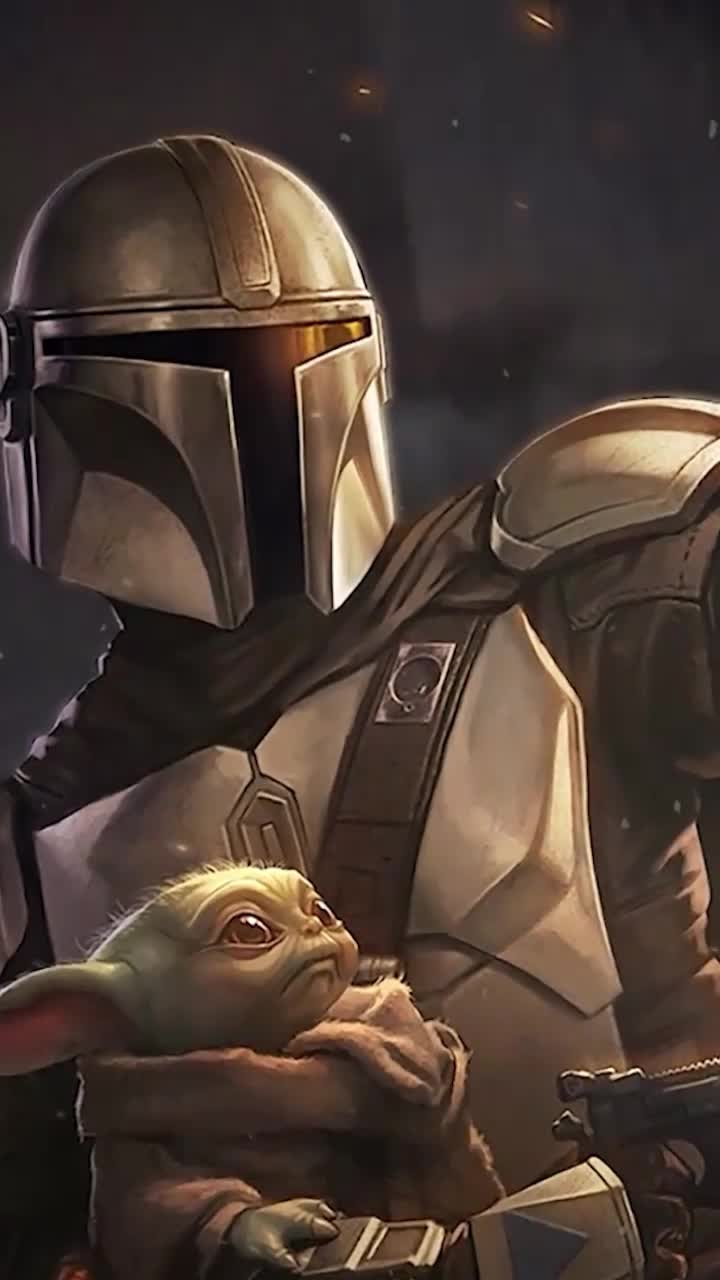 iPhone and Android Mandalorian Flamethrower Live Phone Wallpaper