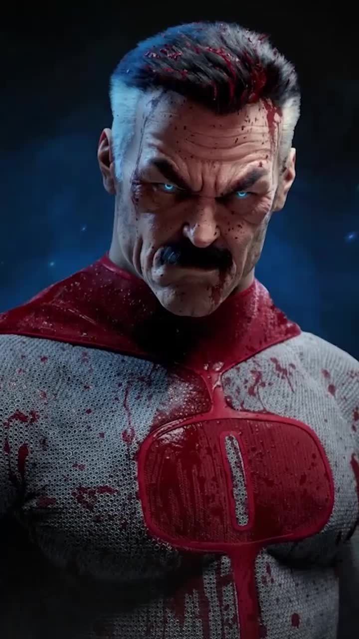 iPhone and Android Omni Man Invincible Live Phone Wallpaper