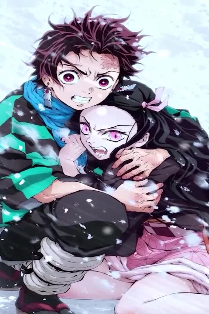 Android and iPhone Animated Tanjiro Anime Live Phone Wallpaper