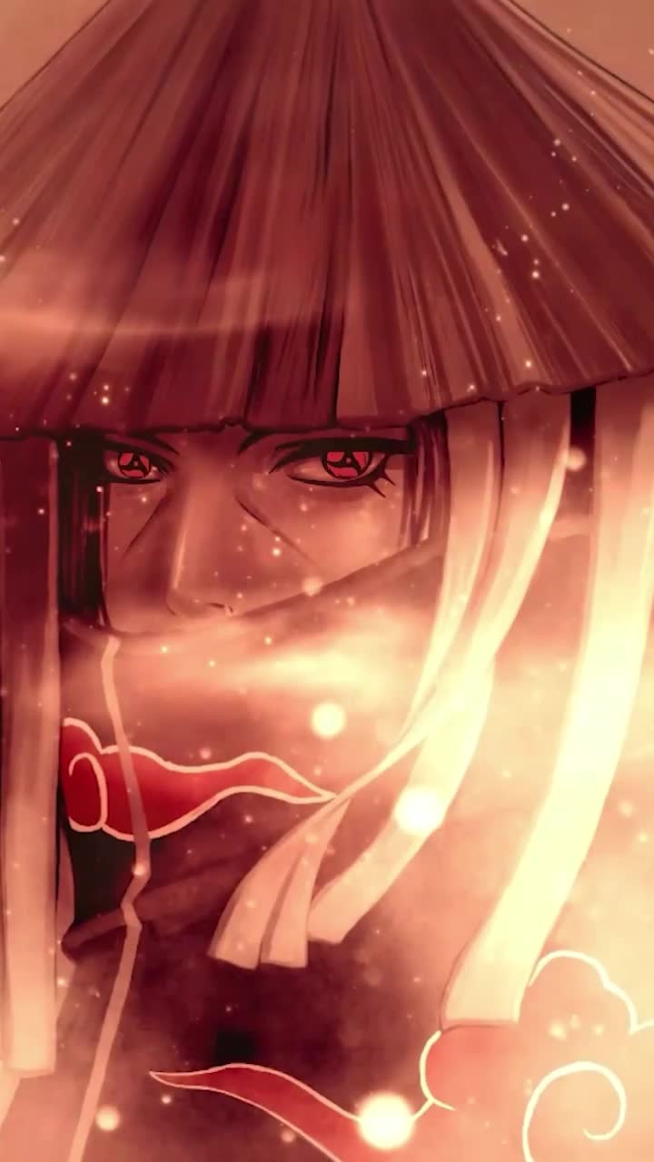 iPhone and Android Itachi Uchiha Strawhat Live Phone Wallpaper