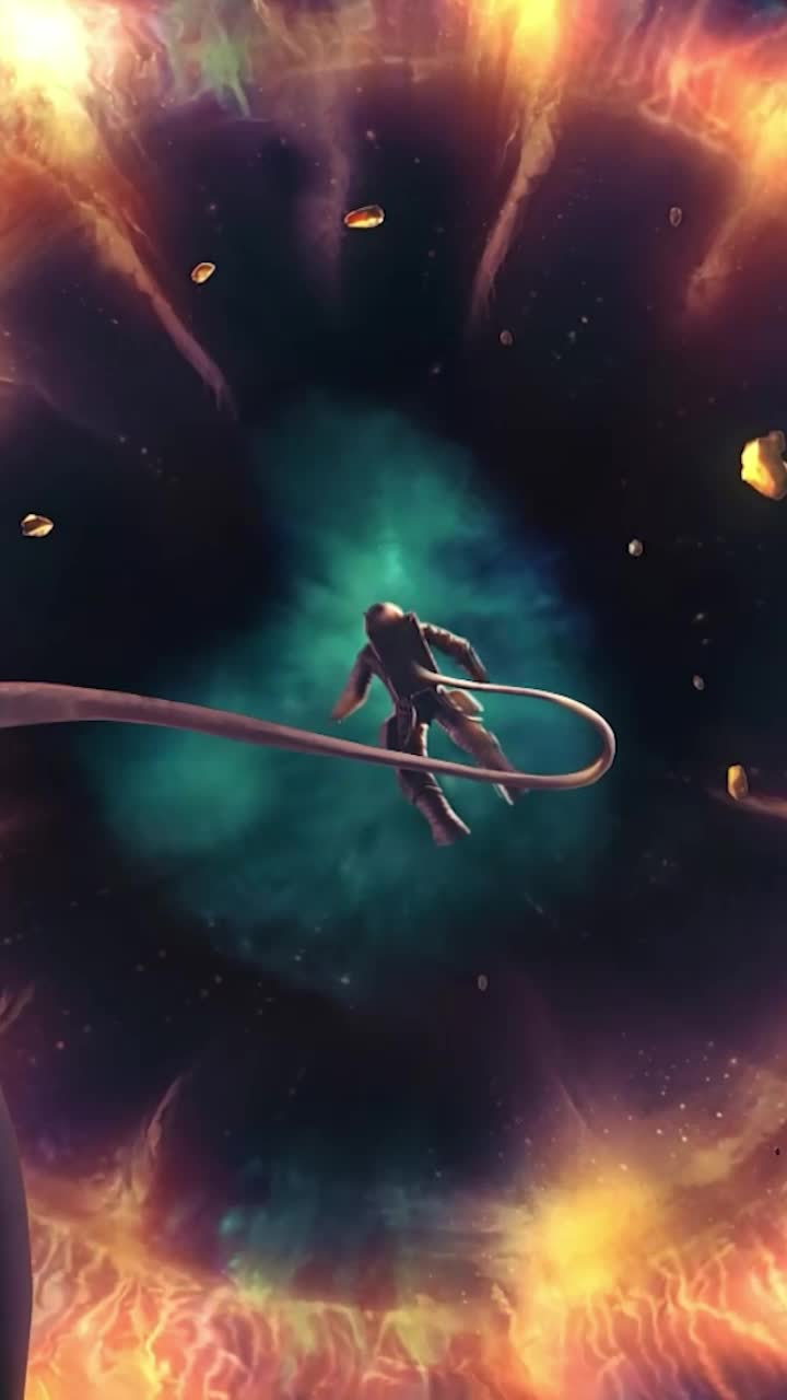 iPhone and Android Giant Eye Of The Universe Live Phone Wallpaper