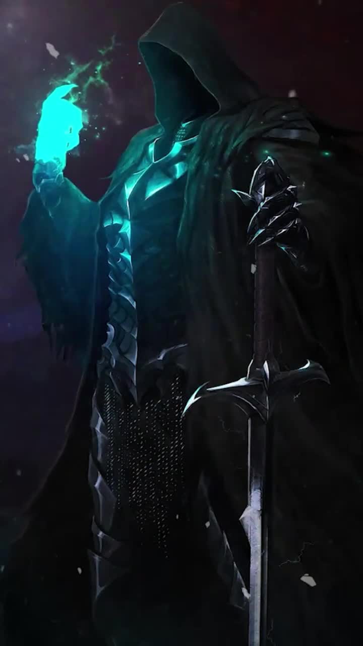 iPhone and Android Nazgul Lord Of The Rings Live Phone Wallpaper