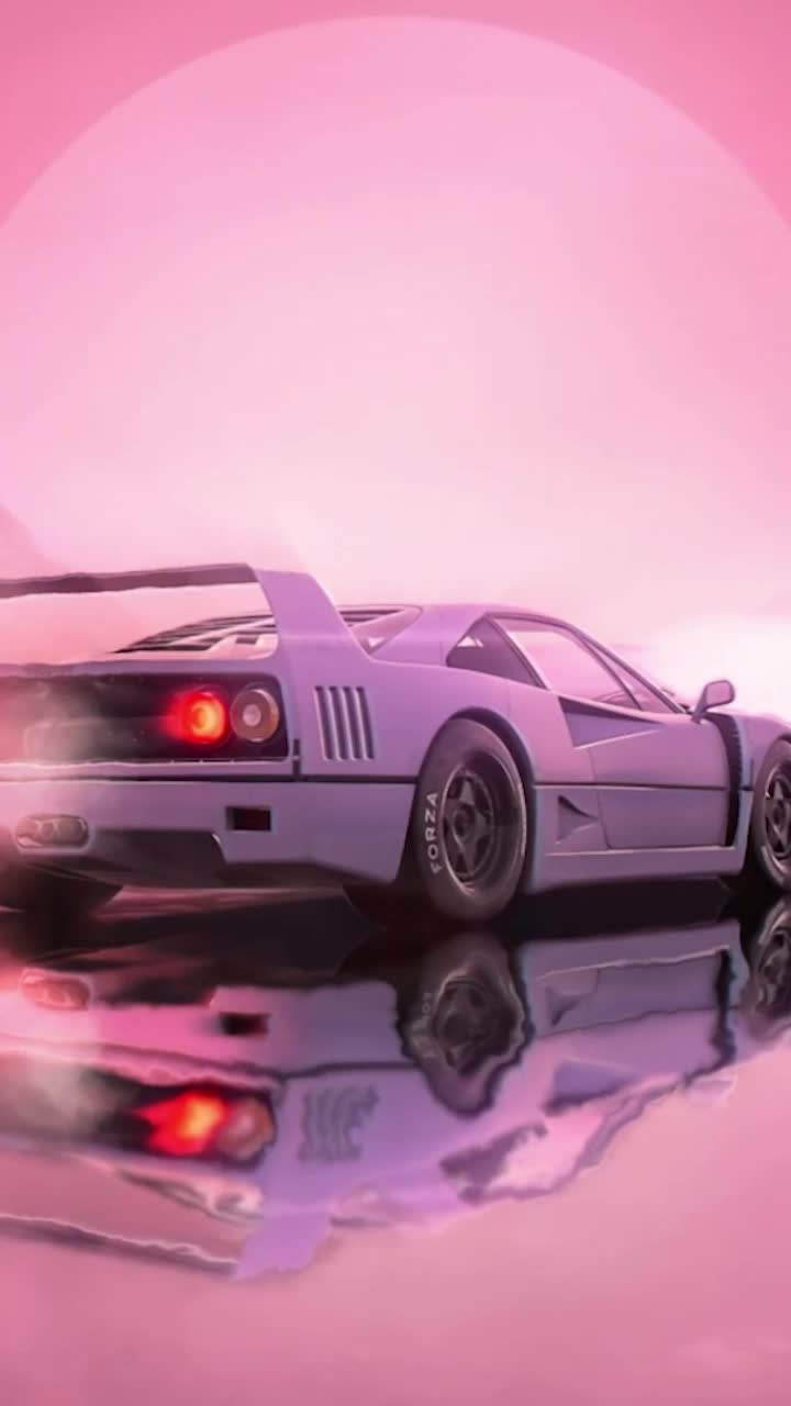 Free aesthetic f 40 forza horizon for android wallpaper
