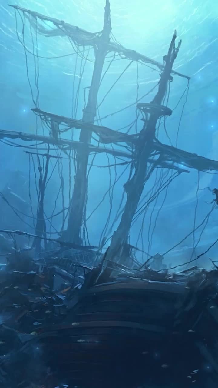 Live Phone Underwater Shipwreck Wallpaper To iPhone And Android