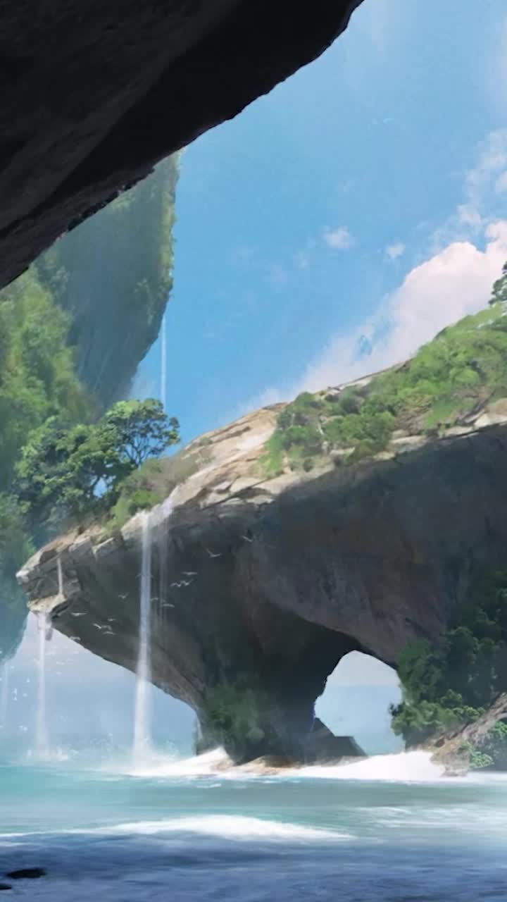 iPhone and Android Dreaming Islands Live Phone Wallpaper