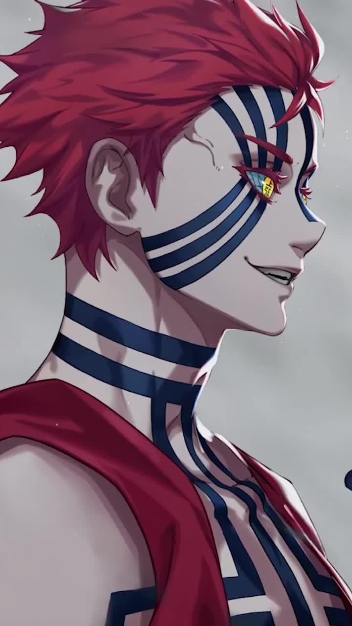 Live Phone Akaza Kimetsu No Yaiba Wallpaper To iPhone And Android