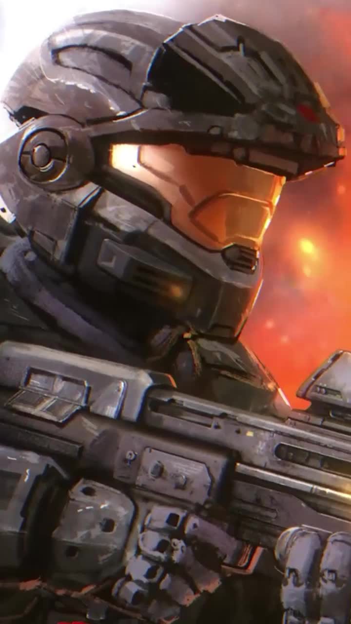 iPhone and Android Noble 6 Halo Battle Live Phone Wallpaper
