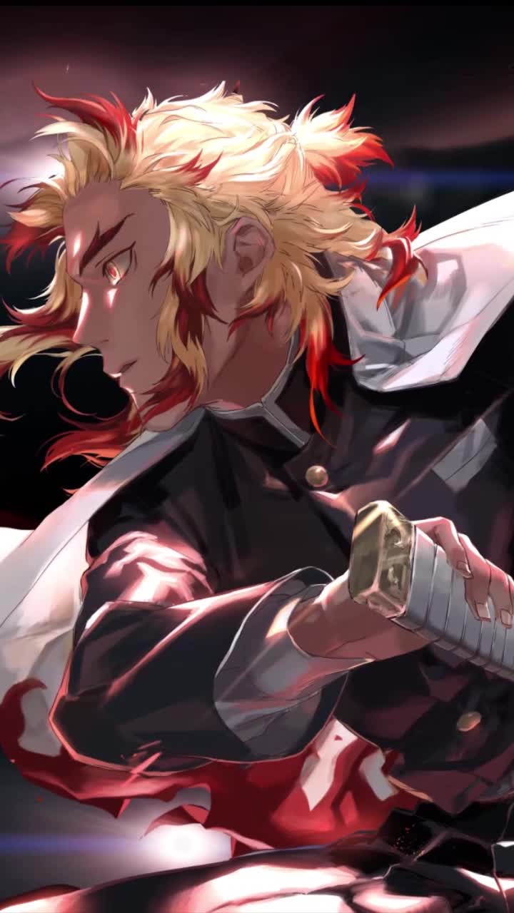 Live Phone Rengoku Kyoujurou Kimetsu No Yaiba Wallpaper To iPhone And Android
