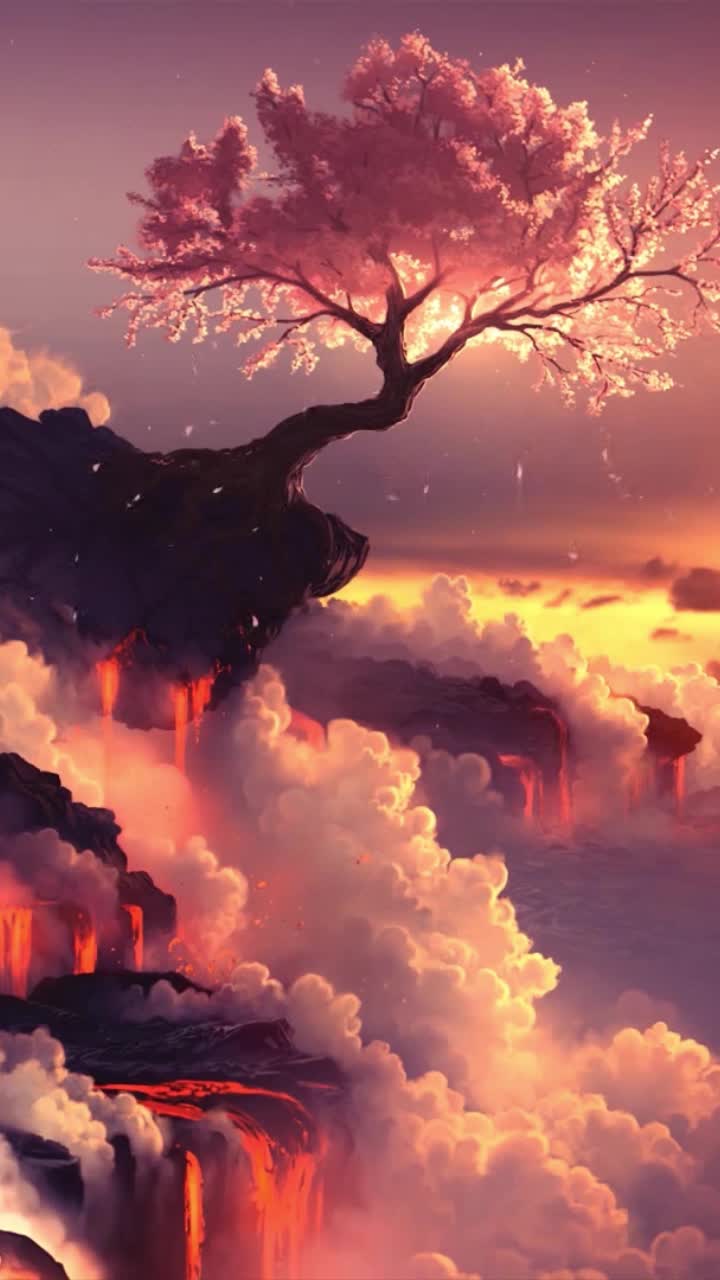 Live Phone Sakura Tree Wallpaper To iPhone And Android
