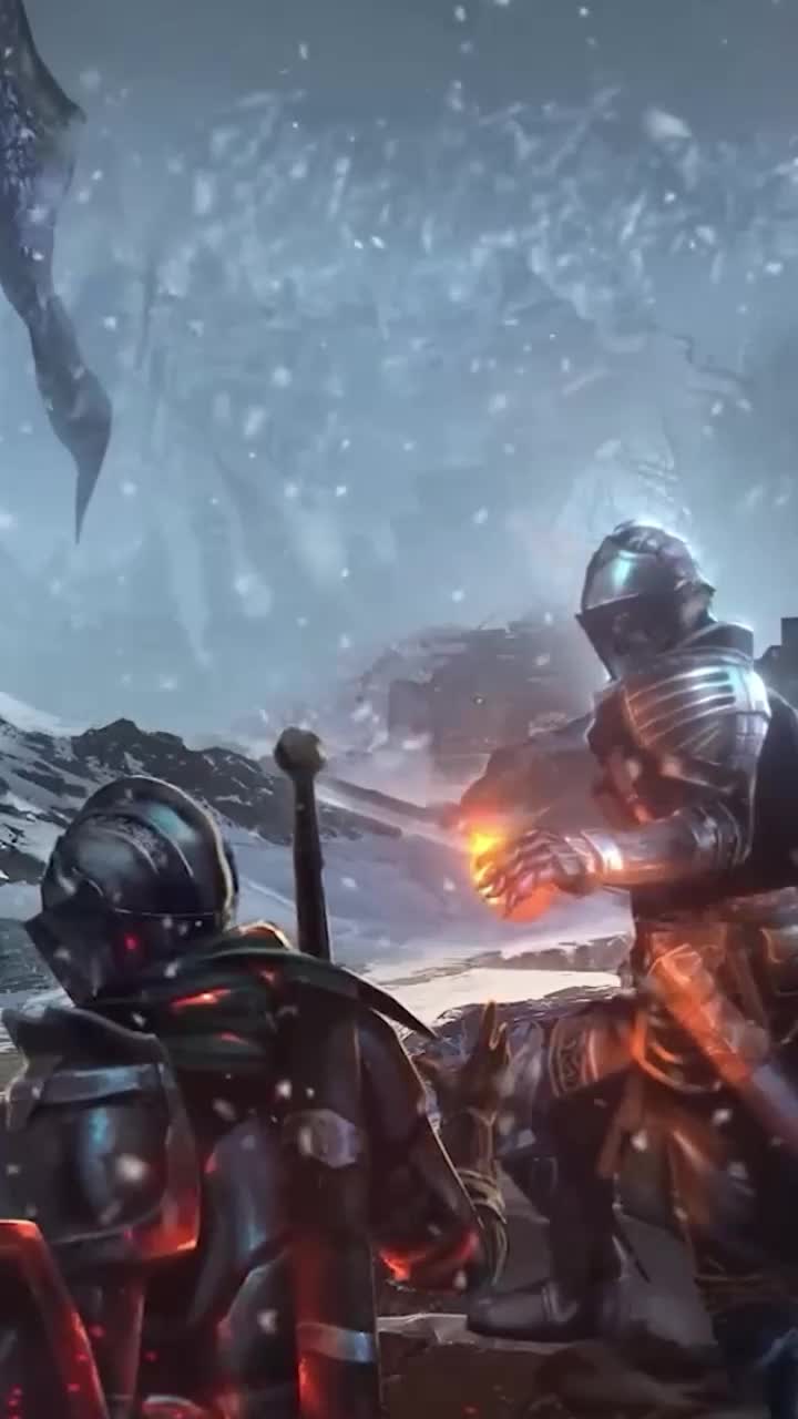 iPhone and Android Dragon Fight Live Phone Wallpaper