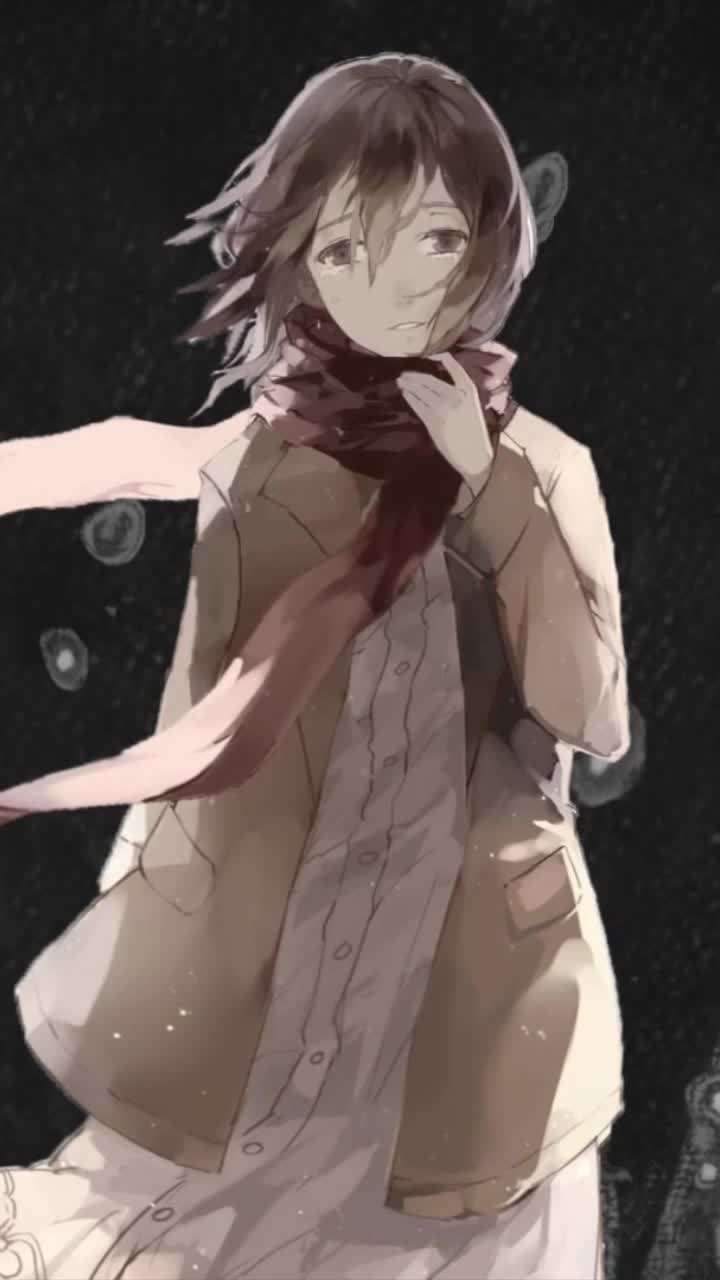 iPhone and Android Mikasa Crying Attack On Titan Live Phone Wallpaper