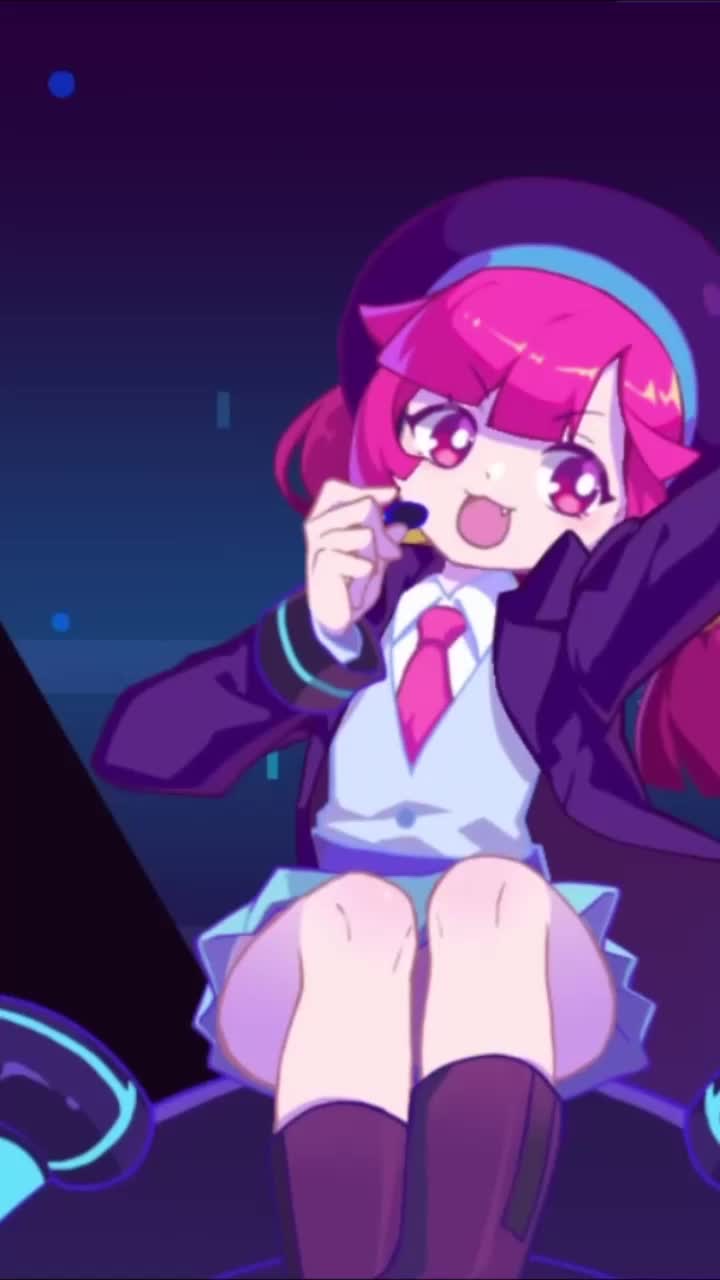 iPhone and Android Muse Dash Idol Buro Live Phone Wallpaper