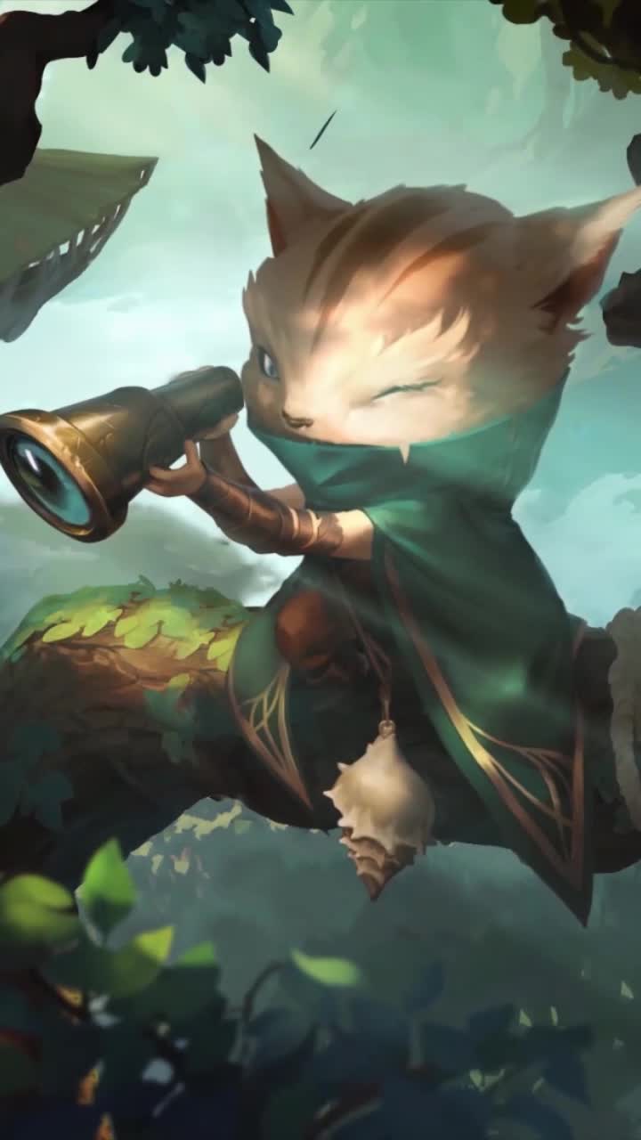 iPhone and Android Greenglade Lookout Legends Of Runeterra Live Phone Wallpaper