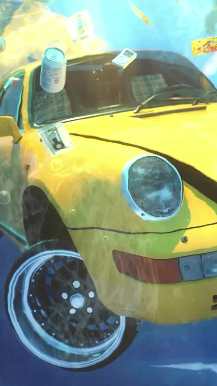 Live Phone Car In Swimming Pool Wallpaper To iPhone And Android