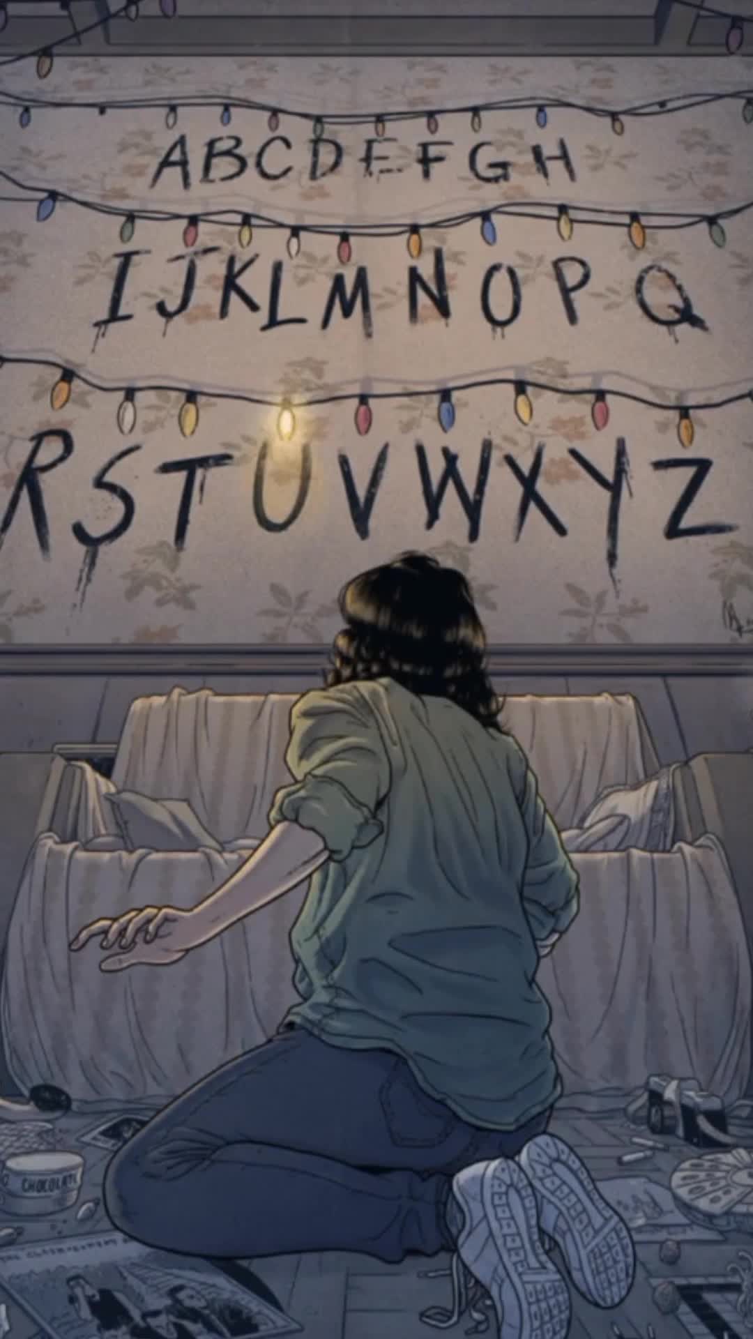 Netflix Stranger Things Live Phone Wallpaper