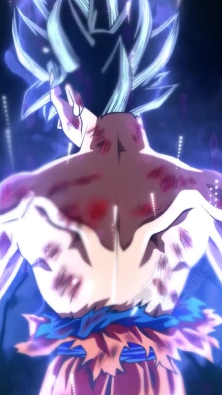 iPhone and Android Goku Ultra Instinct Dragon Ball Super Live Phone Wallpaper