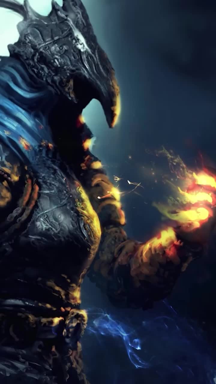 iPhone and Android Knight Artorias The Abysswalker Dark Souls Live Phone Wallpaper
