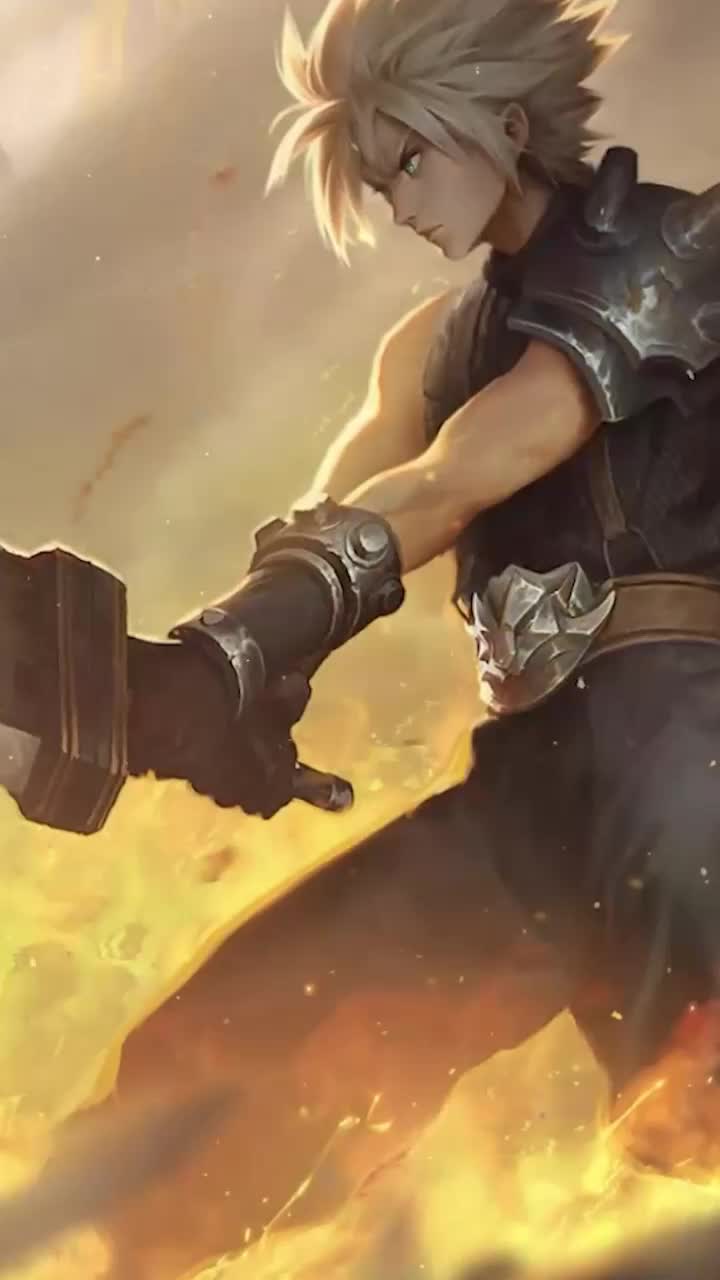 Live Phone Cloud Strife Tifa Lockhart Final Fantasy Vii Remake Wallpaper To iPhone And Android