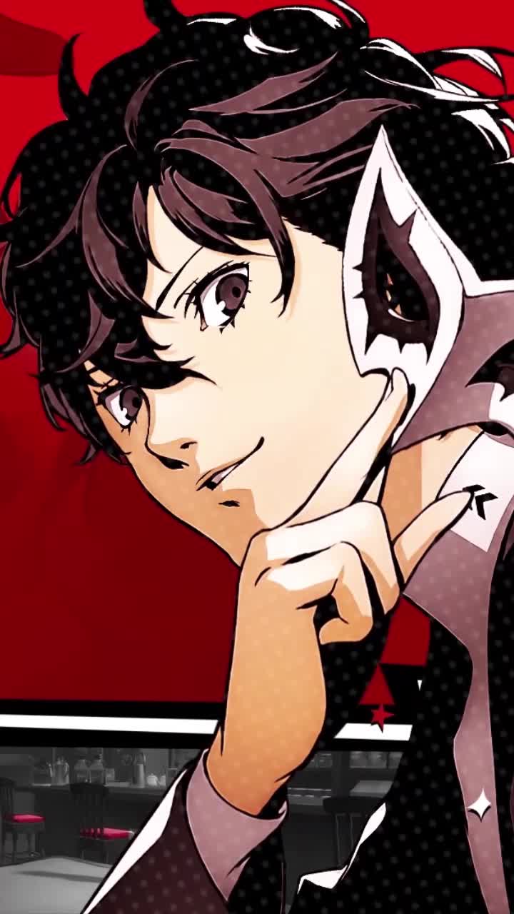 iPhone and Android Joker Persona 5 Royal Live Phone Wallpaper
