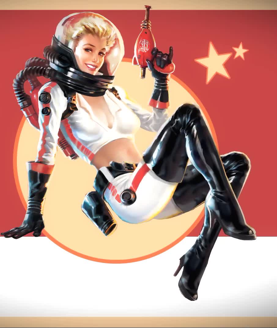 iPhone  Android Fallout Nuka Girl Live Phone Wallpaper