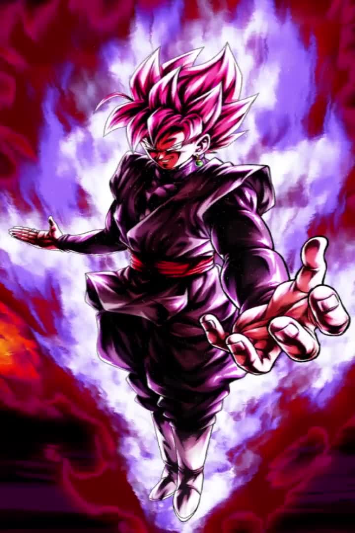 Iphone And Android Super Saiyan Rose Goku Black Cool Anime Live Phone Wallpaper