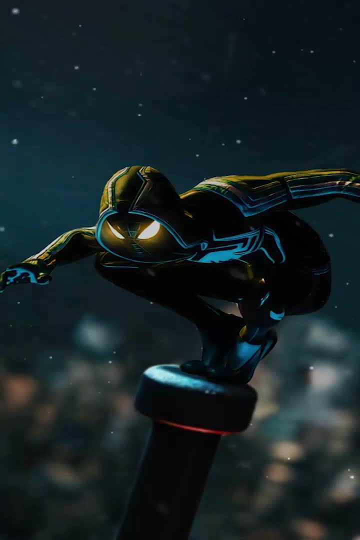 Live Neon Spiderman Wallpaper For Phone