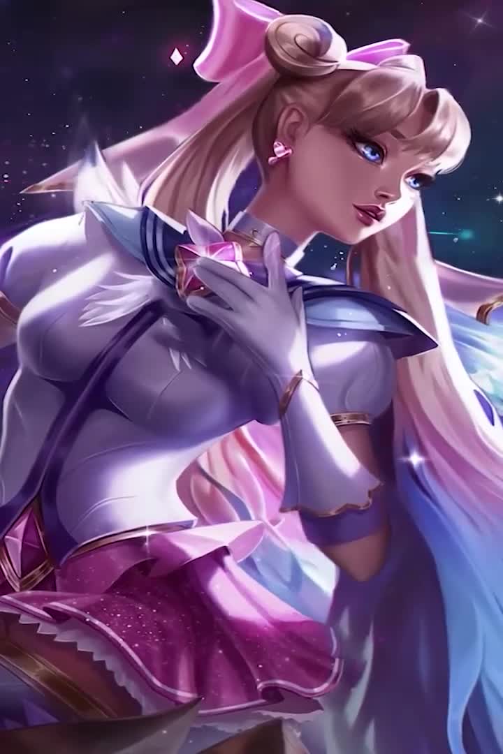 Star Guardian Seraphine Live Phone Wallpaper