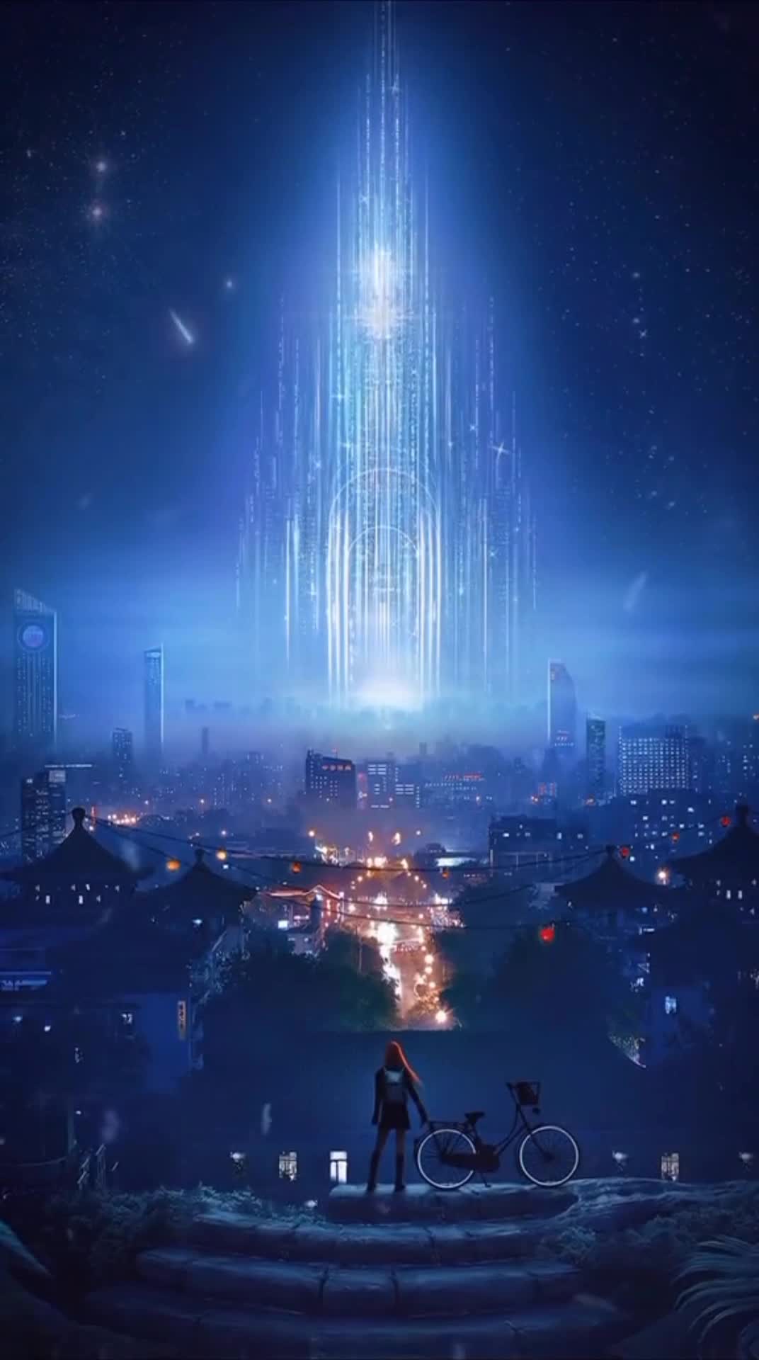 Android  iOS iPhone  aesthetic magical landscape live wallpaper 