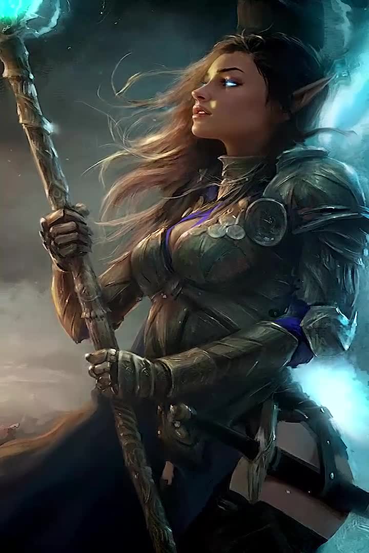 Live Elf Fantasy Girl Android  iPhone Wallpaper